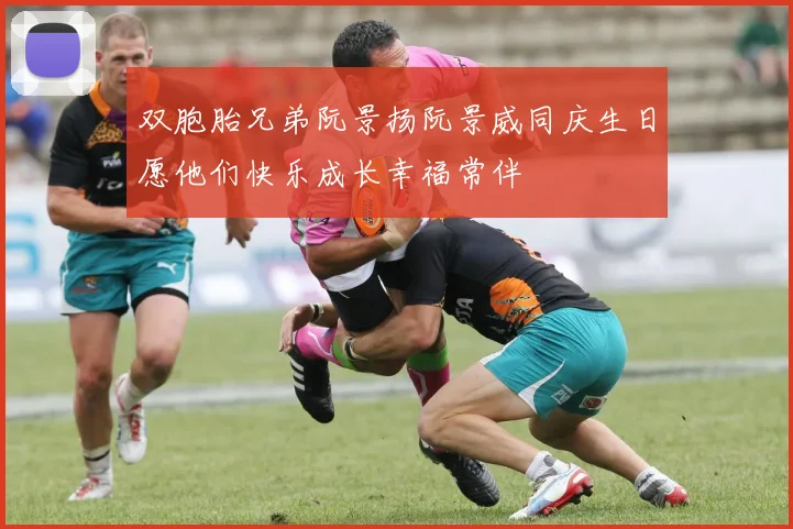 双胞胎兄弟阮景扬阮景威同庆生日愿他们快乐成长幸福常伴